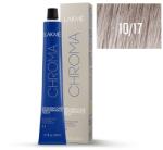LAKMÉ COSMETICS Vopsea permanenta fara amoniac 10/17 blond platinat cenusiu rece Chroma 60ml (8429421199179)