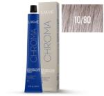 LAKMÉ COSMETICS Vopsea permanenta fara amoniac 10/80 blond luminos perlat rece Chroma 60ml (8429421199803)