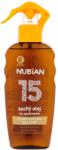  Núbiai száraz napozóolaj SPF15 200 ml