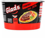 GLADS instant tészta tálban marhahúsos fűszerkeverékkel és paradicsomos-bazsalikomos szósszal 85g