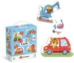 dodo Puzzle Dodo 4 in 1 Vehicule 18 Luni+ (DO300685) Puzzle