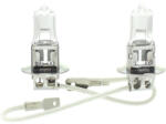 Carguard BHA012 H3 halogén izzó, 12V, 55W, +50%, Long Life, 2 darabos, 2 db/csomag, gépjárművek fényszórójának cserélhető fényforrásaként (BHA012)