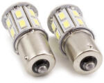Carguard CLD027 LED segéd izzó P21W, BA15S, 12V, 500lm, 20x5730SMD, fehér, 2 darabos Off Road, 2 db/csomag, gépjárművek külső világításához (CLD027)