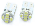 Carguard CLD011 T10 LED helyzetjelző izzó 12V, 0, 6W, 6000K, 42lm, 6 LED, 2 darabos, 0.6 W, 2 db/csomag, gépjárművek helyzetjelzéséhez és belső világításához (CLD011)