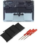 Tradebit laptop akkumulátor MacBook Air 13 A1466/A1369/A1496, 7150mAh, 7.6V, 292x137x7mm (10025)
