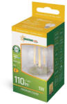 spectrumLED LED fényforrás, FILAMENT COG átlátszó búra, E27, 1W, 110lm, 4000K, Spectrum LED