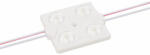 Lemlux LED modul 12V 2W, 244lm, hideg fehér 6500K, 170°, IP67