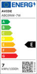 Avide LED G9 7W 4000K 660 lumen