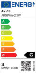 Avide LED G9 2, 5W, 3000K, 180lm