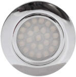 UltraLux beépíthető LED spot 220-240VAC 4W 4200K 330lm, króm,