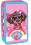 S-Cool Penar echipat cu 2 fermoare S-COOL SC3277, 29 piese, Happy Rainbow (SC3277) Penar