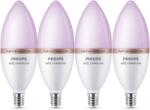 Philips Smart Led WFB 40 W C37 E14 922-65 RGB 4CT/6