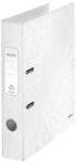 Leitz Biblioraft plastifiat 5.2 cm alb metalizat wow Leitz - Set 10 (LZ10060001)