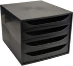 Exacompta Cabinet 4 sertare negru/negru exacompta (EX228014D)