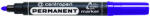 Centropen Marker permanent albastru varf rotund 2.5mm 8566 Centropen - Set 10 (CE856602)