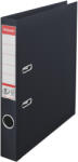 Esselte Biblioraft plastifiat int-ext 5cm negru vivida nr1 power Esselte - Set 10 (ES811470)