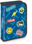 S-Cool Penar echipat cu 1 fermoar si 2 extensii S-COOL SC3273, 32 piese, Sticker (SC3273) Penar
