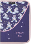Herlitz Penar neechipat cu 1 fermoar si o clapa Herlitz 400211233, Motiv Dream big (400211233) Penar