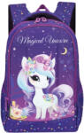 S-Cool Ghiozdan scoala ergonomic S-COOL SC3318, 40 x 29 x 14 cm, Motiv Magical unicorn (SC3318)