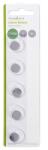 Nedis BALCR12205BL 3V lítium gombelem CR1220, 5db/csomag