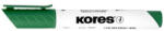 Kores Marker whiteboard verde 3mm Kores - Set 12 (KO20835)