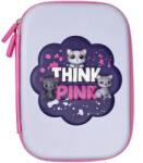 S-Cool Penar neechipat 3D S-COOL SC3307, 1 fermoar, 22.5 x 15.5 x 6 cm, Motiv Think pink (SC3307) Penar