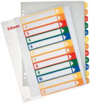 Esselte Separatoare Index Plastic 1-5 Imprimabil Esselte (es100214)