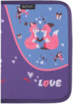 Herlitz Penar neechipat cu 1 fermoar Herlitz 400211230, Motiv Love (400211230) Penar