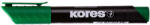 Kores Marker permanent verde varf rotund 3mm Kores - Set 12 (KO20935)