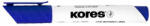Kores Marker whiteboard albastru 3mm Kores - Set 12 (KO20833)