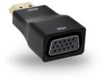 BlackBird Átalakító HDMI-A male to VGA female, fekete