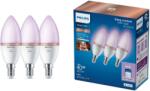 Philips Smart Led WFB 40 W C37 E14 922-65 RGB 3CT/6