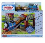 Mattel Thomas, locomotiva cu aburi: Setul de cale ferată Thomas 3 în 1 Trenulet