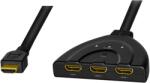 LogiLink Switch HDMI Logilink HD0040, 3x HDMI , Black (HD0040)