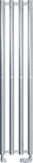 Radox Radiators Kolona W Round calorifer de baie decorativ 120x26 cm crom RX-KLO. CH. 1200.4 (RXKLOCH12004)