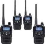 PNI Pachet statii radio portabile PNI DMR R45 digital si analogic 446MHz 16 canale digitale si 99 canale analogice Li-Ion 2000mAh 4 bucati (pni-d45-4) Statii radio
