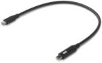 Ubiquiti Cablu de date Ubiquiti UACC-CABLE-USB-100W-0.3M-BK, USB-C male - USB-C male, 0.3 m, Black (UACC-CABLE-USB-100W-0.3M-BK)