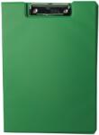 Optima - Clasic & Premium Clipboard dublu A4, plastifiat PP, Optima - verde (OP-501070210)