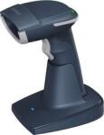 Inateck Scaner de coduri de bare Bluetooth 2D fara fir cu baza inteligenta capacitate ridicata de decodare si transmisie de 100 m (bcst-54-blue)