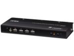 ATEN Switch KVMP Aten CS784H, 4 x HDMI, Black (CS742H-AT-G)