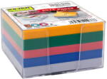 Kejea Cub hartie cu suport plastic, 90x90x50mm, KEJEA - hartie culoare alba (KJ-K-976A)
