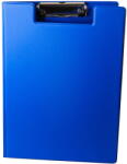 Optima - Clasic & Premium Clipboard dublu A4, plastifiat PP, Optima - albastru (OP-501070202)