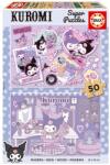 Educa Puzzle din lemn pentru copii Educa de 2 x 50 piese - Kuromi (EDU20508) Puzzle