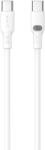 Havit CB6279 - USB Type C to USB Type C charging cable, 1 m (white)
