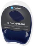 NATEC Mouse Pad Chipmunk Navy Blue 230x200mm Memor Mouse pad