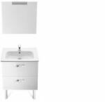  Set mobilier Roca Victoria Basic dulap baza cu 2 sertare 60 x 45cm, lavoar si oglinda cu spot (A855859806)