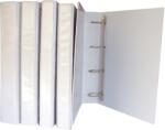 Hartie Flipchart Optima Caiet mecanic cu buzunar, 4 inele in "D", 30 mm, cotor 50mm, Optima - alb (OP-400032970)