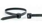  Kábelkötöző 250x4, 8mm Fekete Db-os (03kkb25048b) (03kkb25048b)