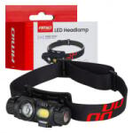 AMiO LED fejlámpa XPG+COB 1200mAh (AKKU) (0504662) (0504662)