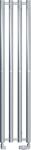 Radox Radiators Kolona W Round fürdőszoba radiátor dekoratív 120x26 cm króm RX-KLO. CH. 1200.4 (RXKLOCH12004)